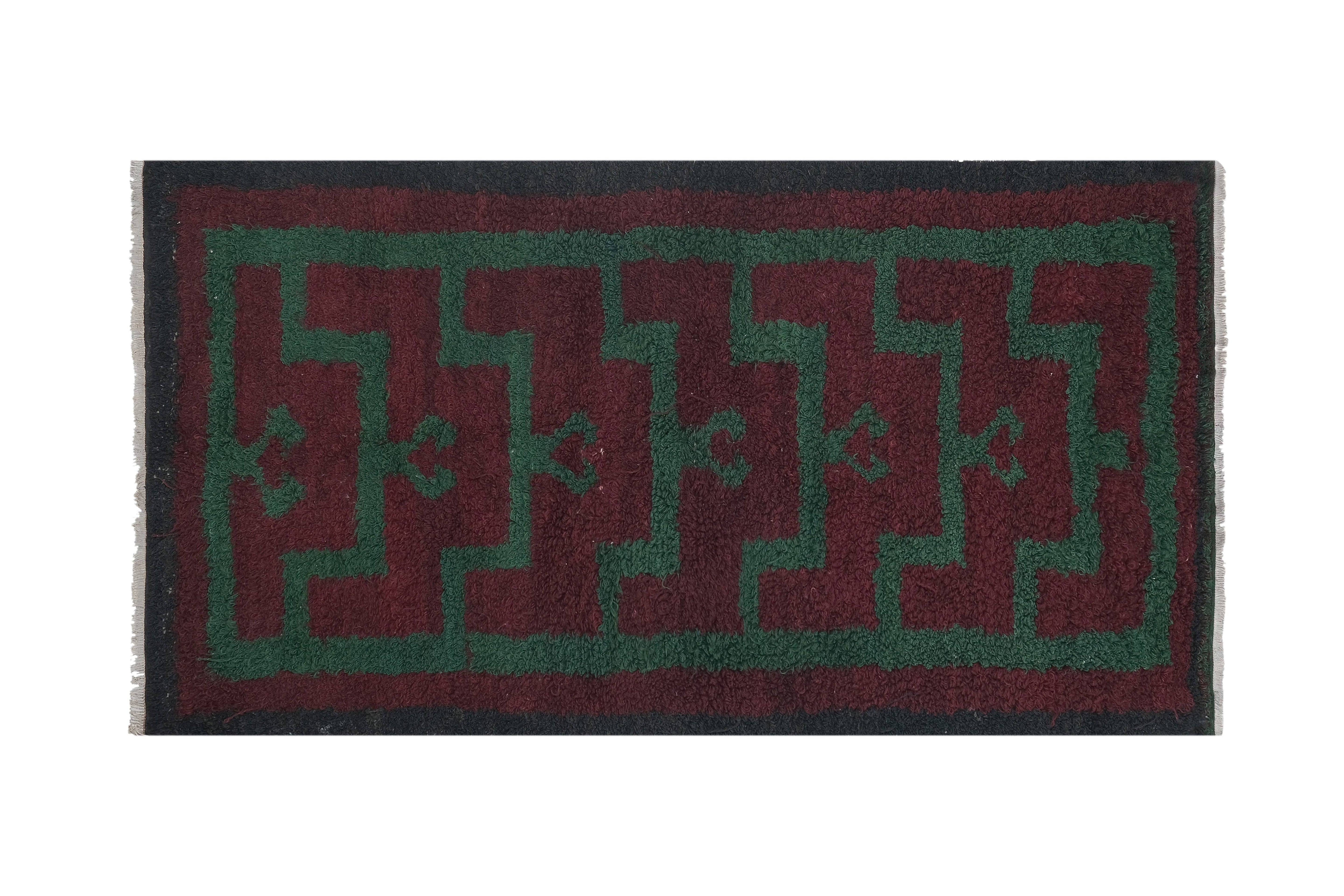 Vintage Turkish Tulu Rug 3'11'' x 6'10''