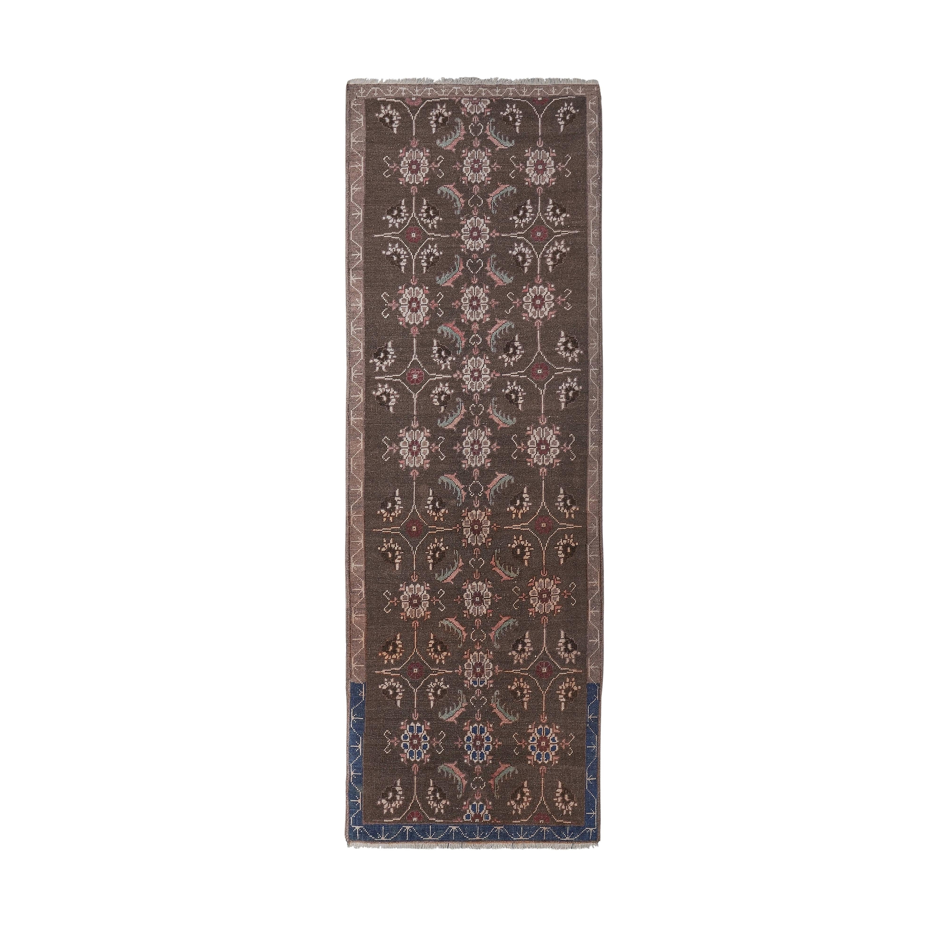 Vintage Turkish Anatolian Runner Rug 2'9'' x 9'1''