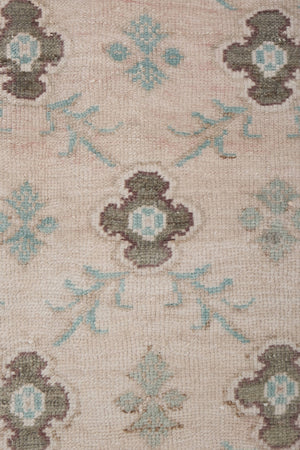 Vintage Turkish Karapinar Rug 4'9'' x 9'4''