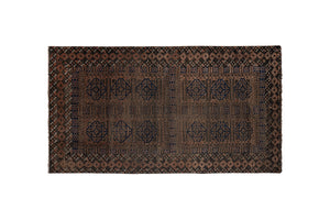Vintage Turkish Rug 4'1'' x 6'9''