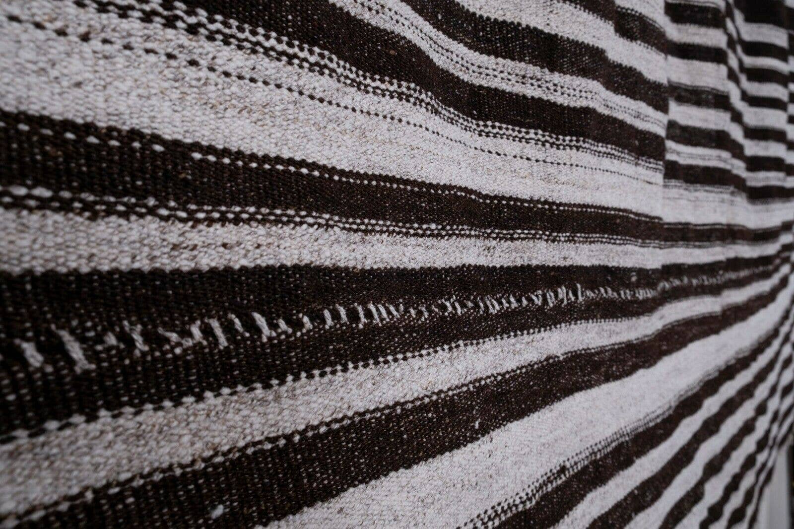 Vintage Turkish Kilim Rug 6'4'' x 7'6''