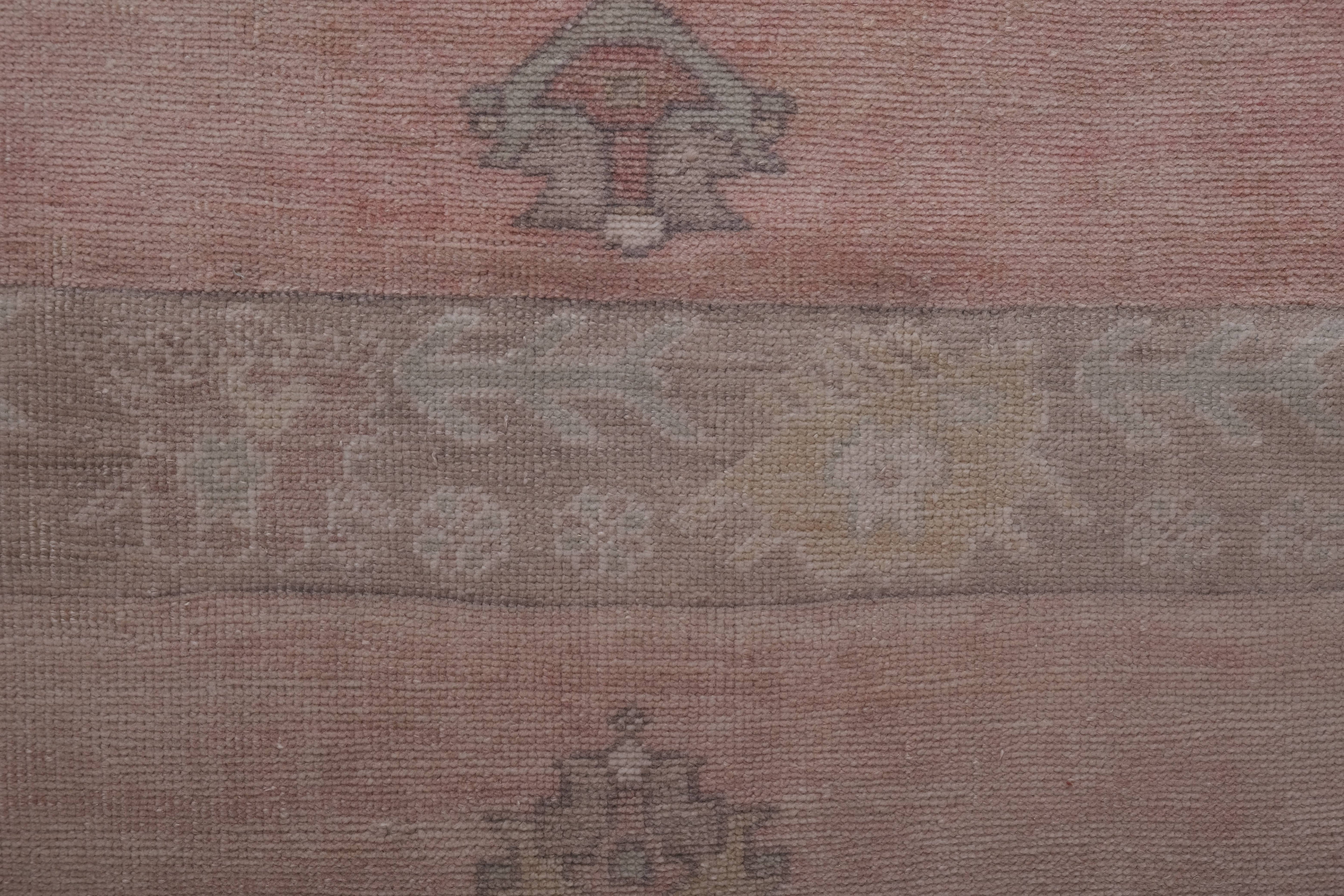 Vintage Oushak Runner 3' x 22'1''
