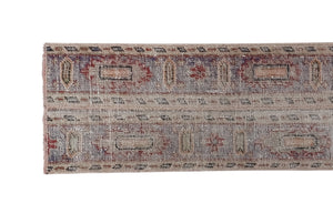 Vintage Kurdish Runner Rug 1'8'' x 9'5''