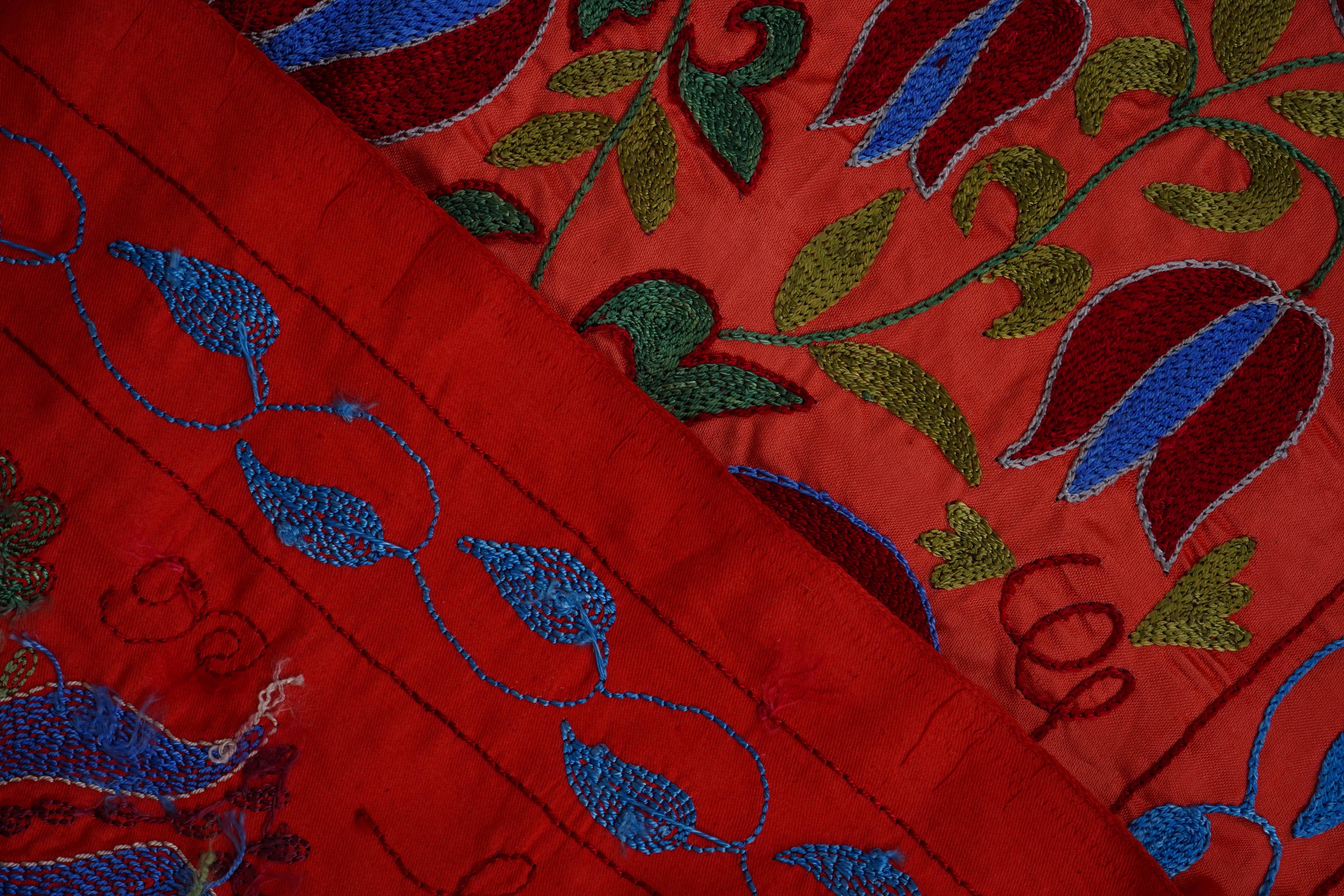 Suzani Wall Hanging & Bedspread 3'4'' x 6'1''