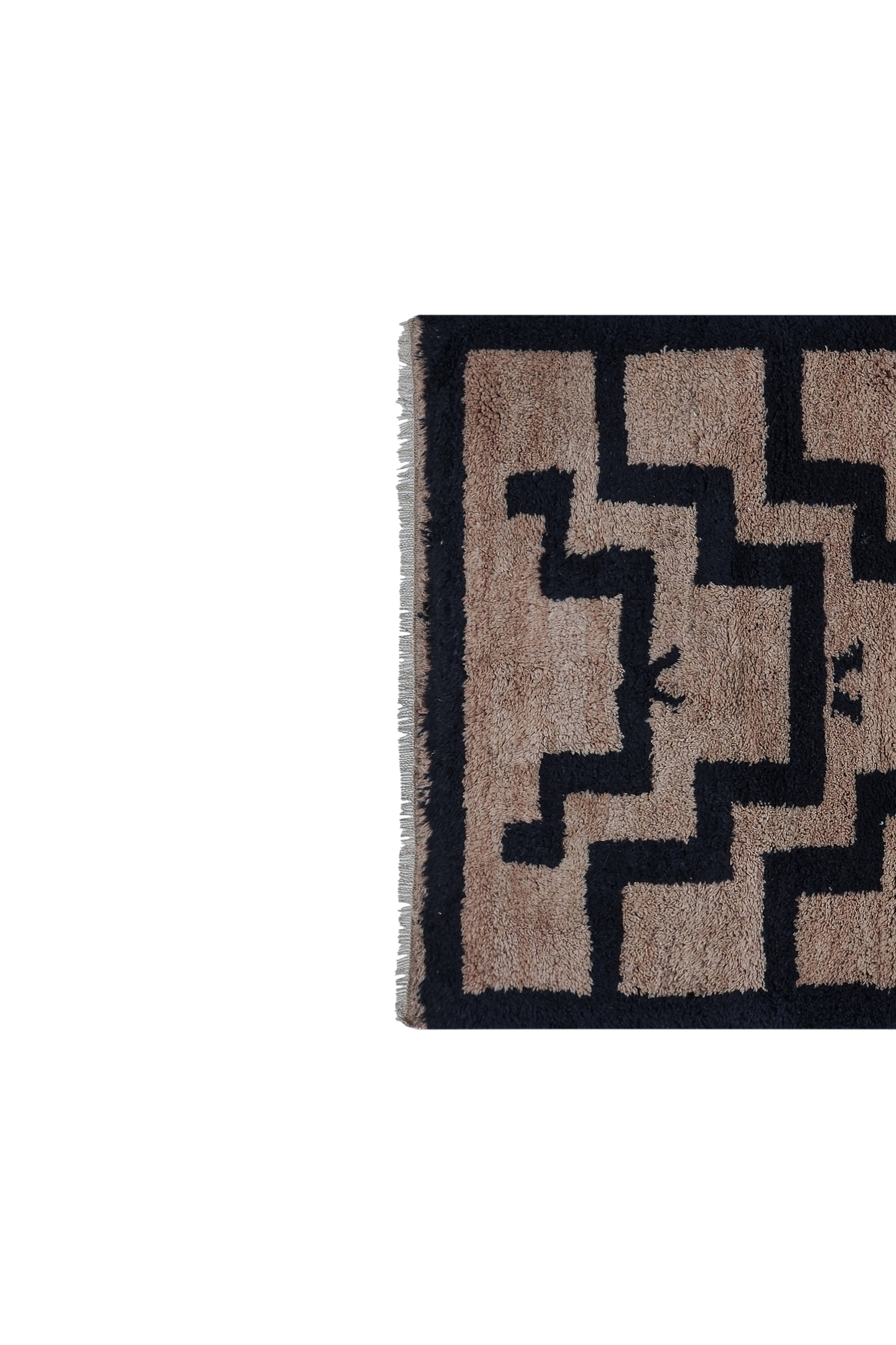 Vintage Turkish Tulu Rug 3'1'' x 6'2''
