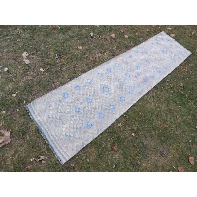 Vintage Oushak Runner 2'4'' x 9'5''