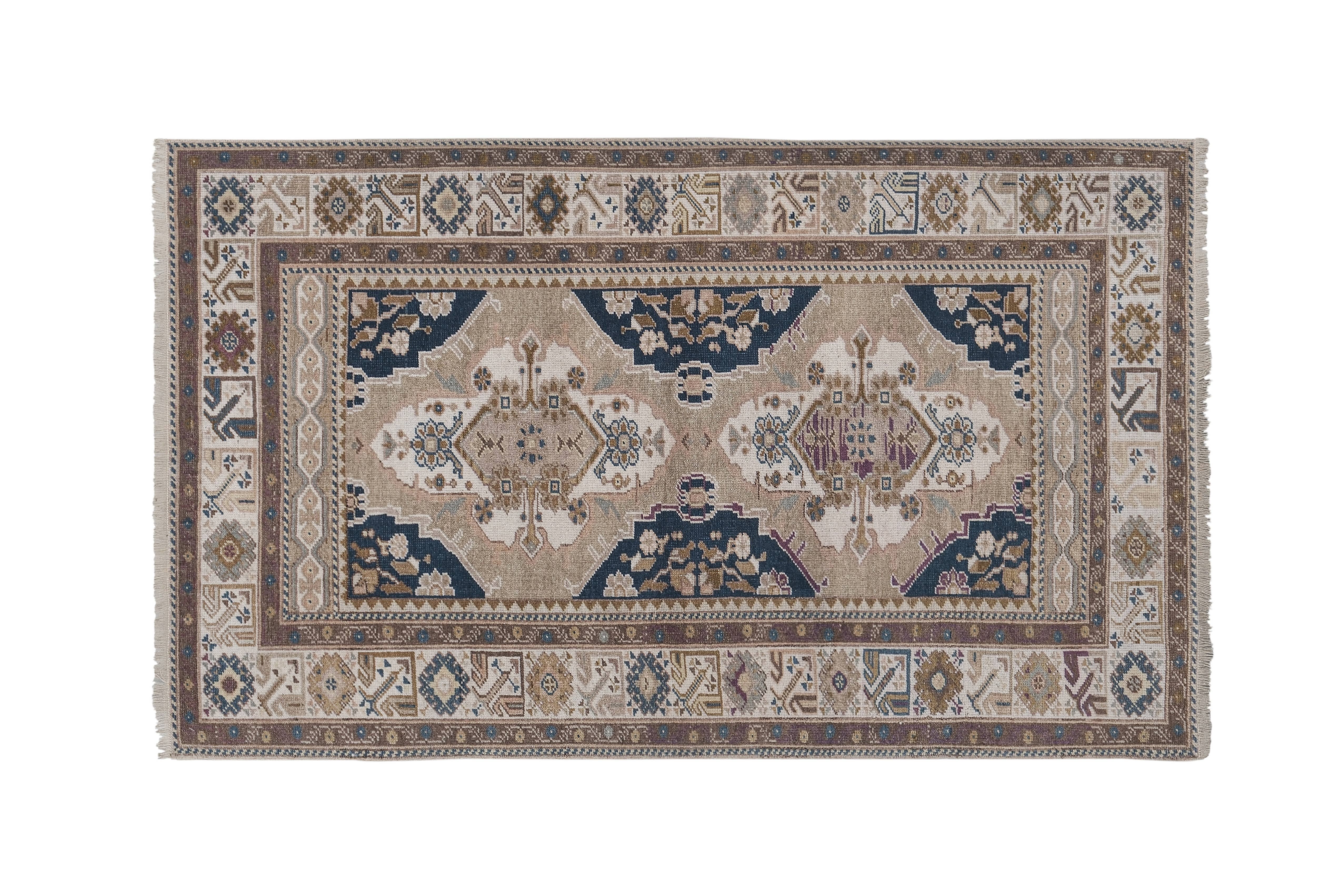Vintage Oushak Rug 2'9'' x 5'1''