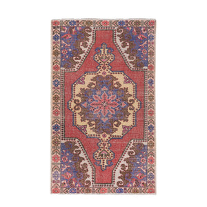 Vintage Turkish Rug 4'6'' x 7'3''
