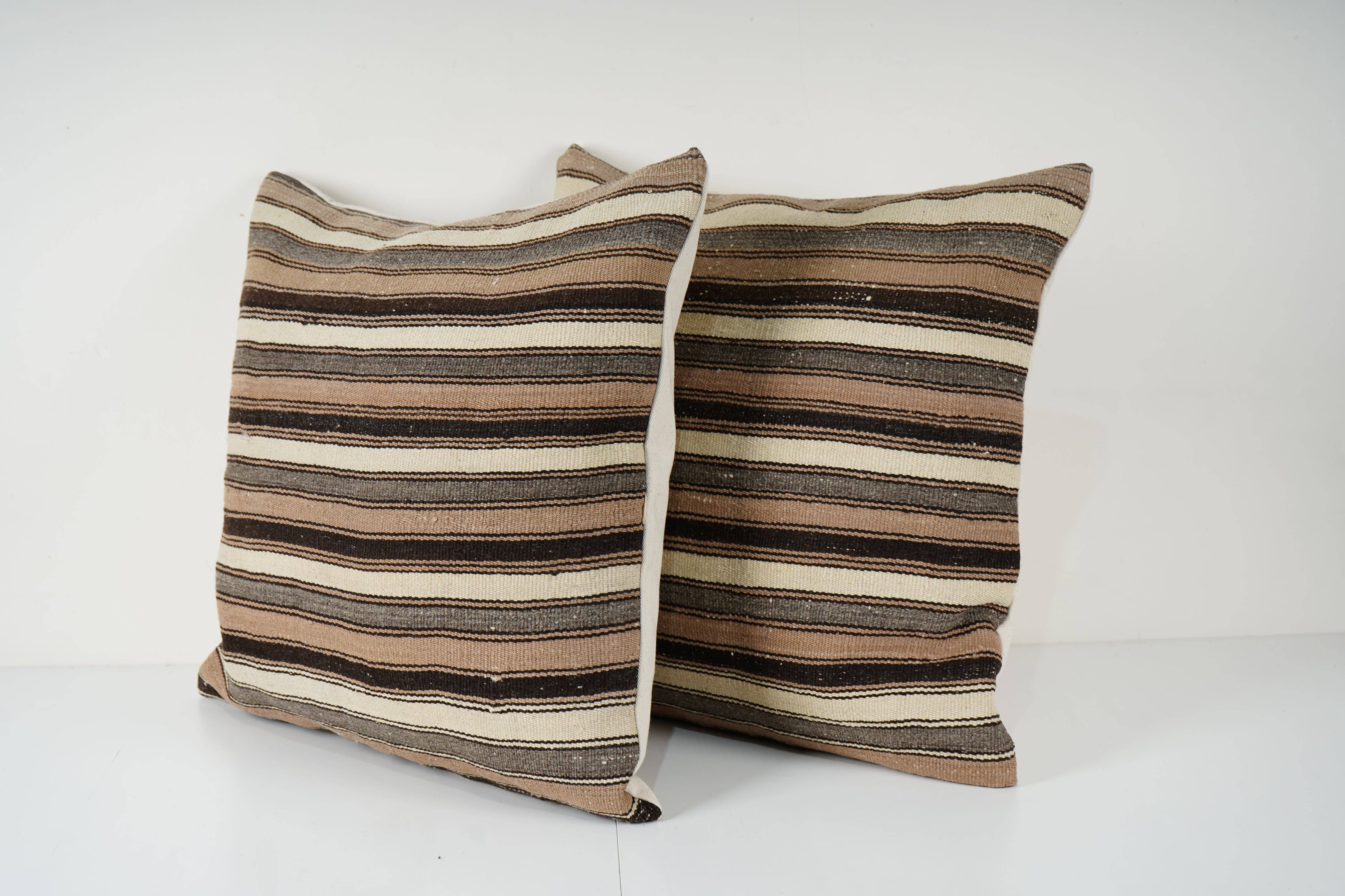 Kilim Pillow Cover Set of 2 | 24'' x 24''