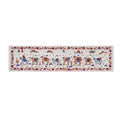 Hand-Embroidered Suzani Wall Hanging & Bedspread 1'8'' x 6'1''