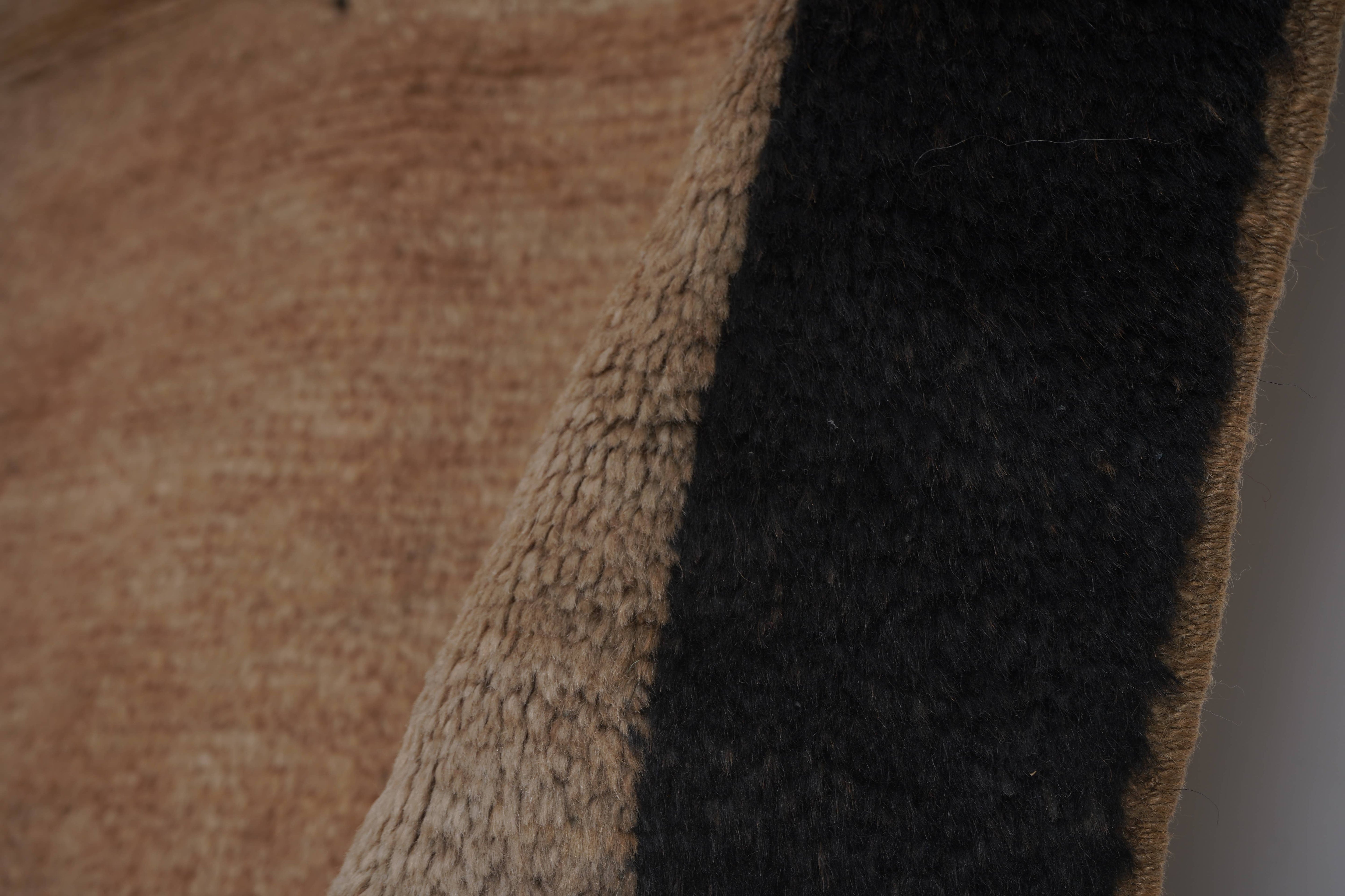 Vintage Turkish Shaggy Tulu Rug 30'' x 54''