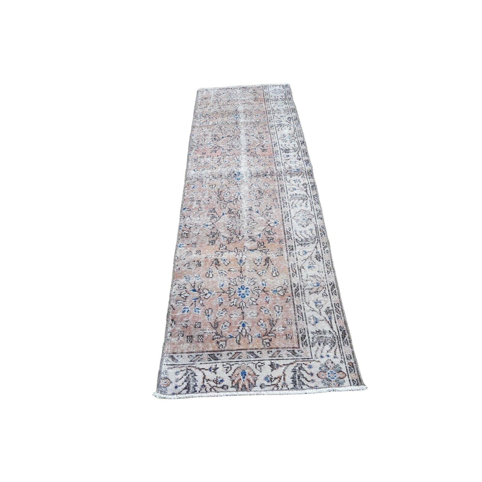 Vintage Turkish Runner Rug 2'3'' x 7'7''
