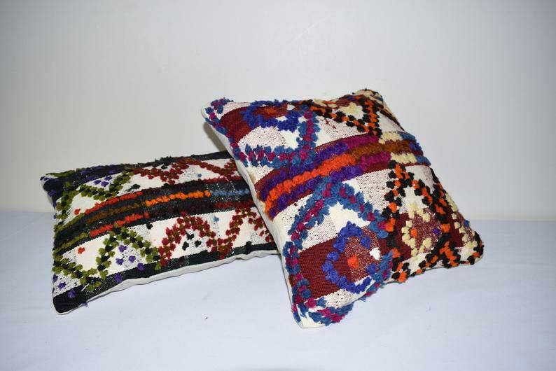 Kilim Pillow Cover Set of 2 | 16'' x 16''
