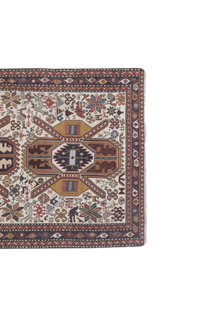 Vintage Turkish Soumac Rug 3'4'' x 6'4''