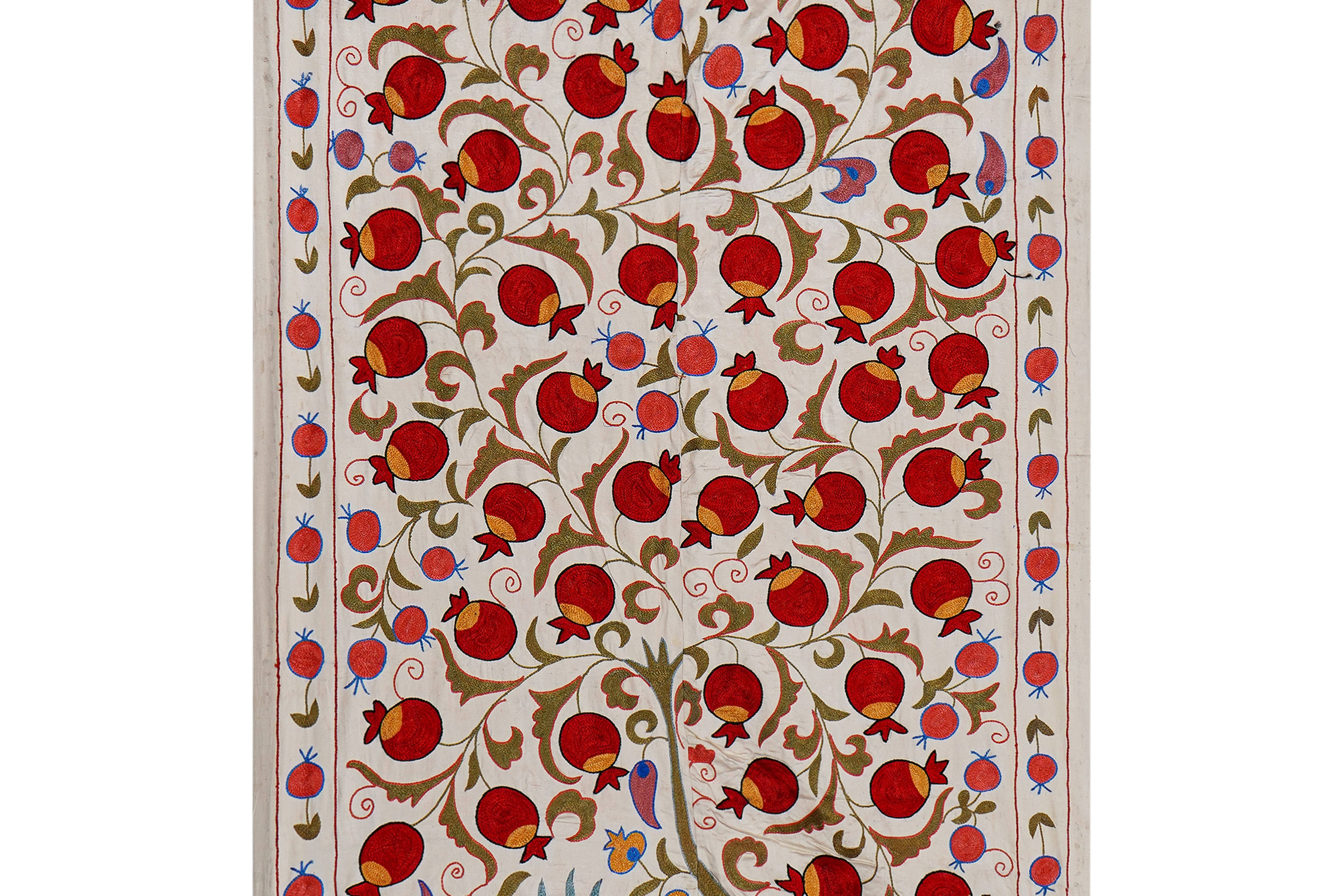 Suzani Wall Hanging & Bedspread | 3'5'' x 6'1''