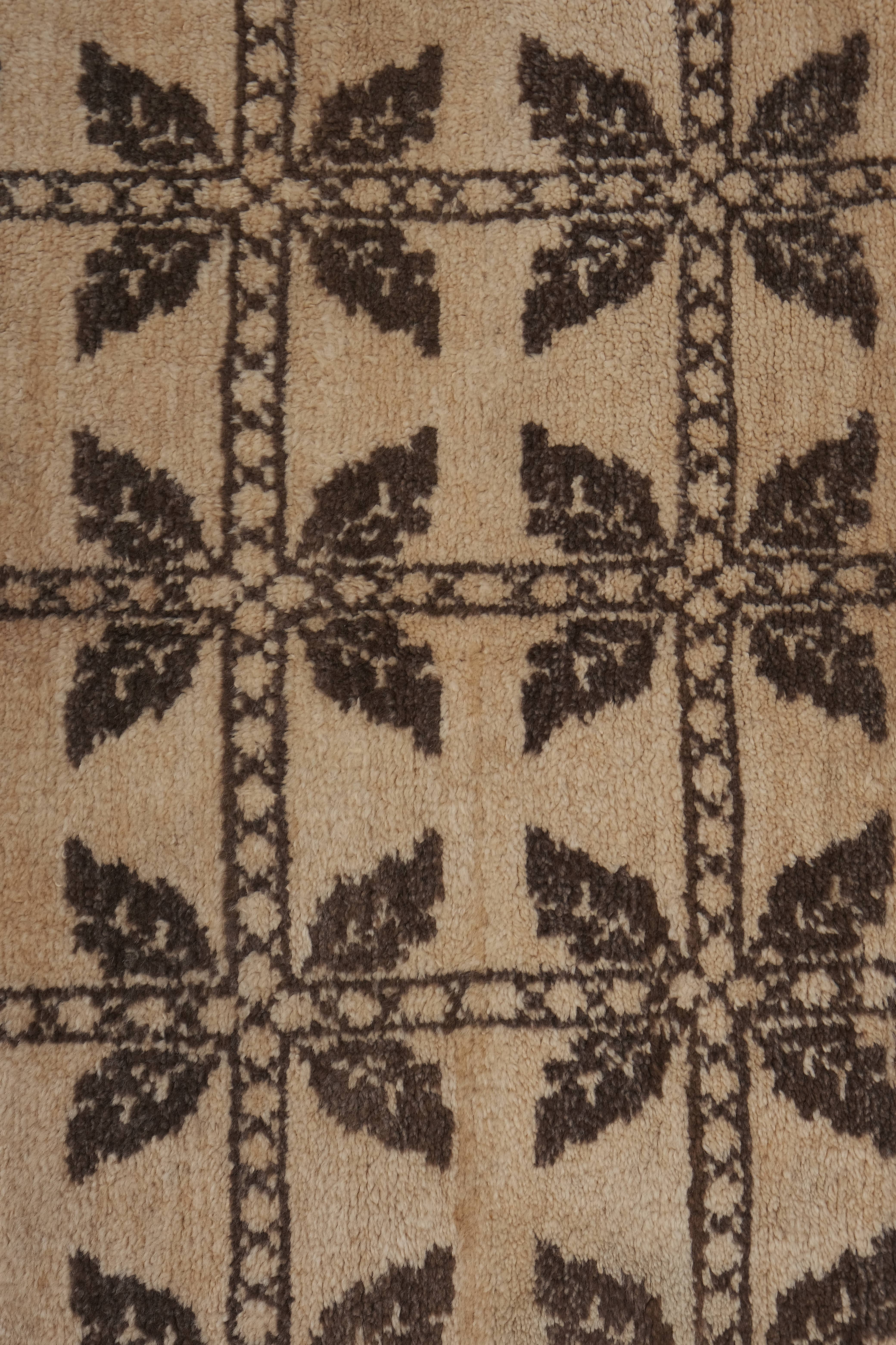 Vintage Turkish Tulu Rug 4' x 6'3''