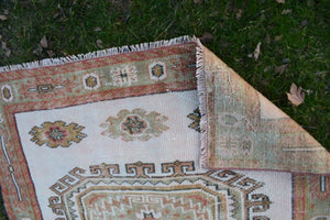 Vintage Oushak Runner 4'4'' x 15'4''