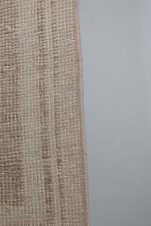 Vintage Kurdish Runner Rug 3'3'' x 28'1''
