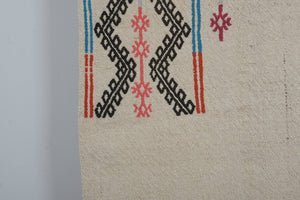 Vintage Turkish Kilim Runner 2'8'' x 16'6''