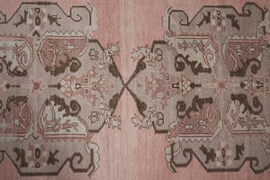 Vintage Turkish Karapinar Runner Rug 3'3'' x 21'4''