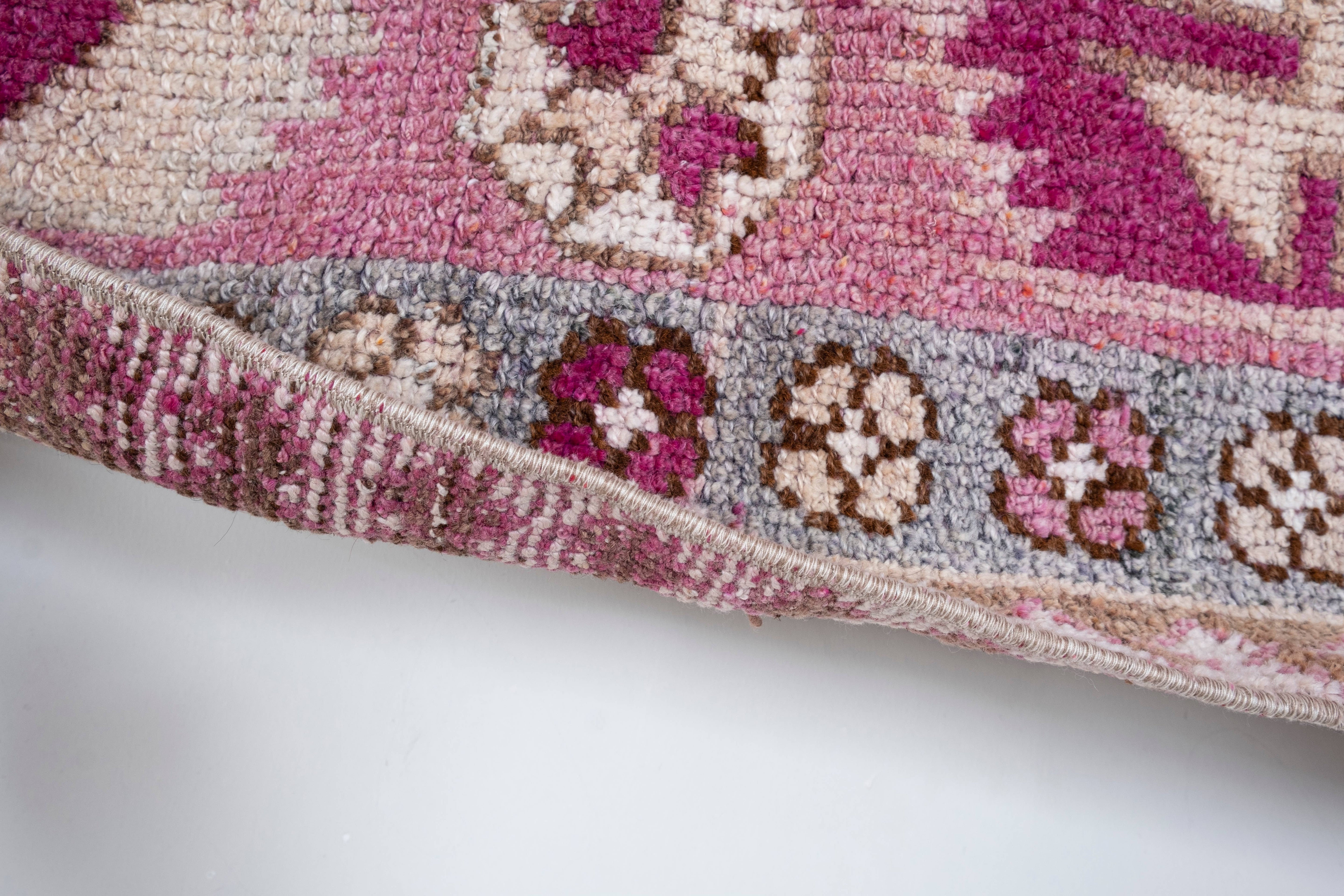 Vintage Turkish Runner Rug 2'7'' x 13'2''