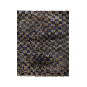 Vintage Turkish Tulu Rug 4'5'' x 5'9''