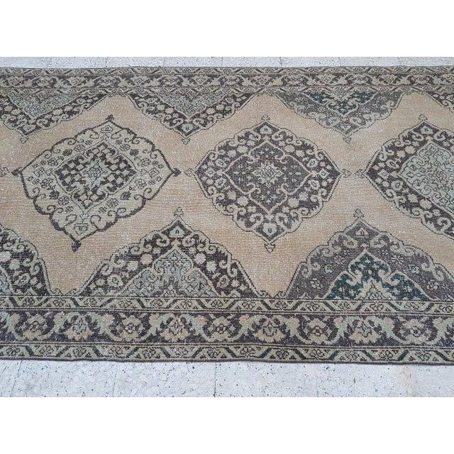 Vintage Oushak Runner 4'8'' x 12'10''