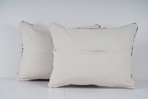 Kilim Pillow Cover Set of 2 | 18'' x 24''