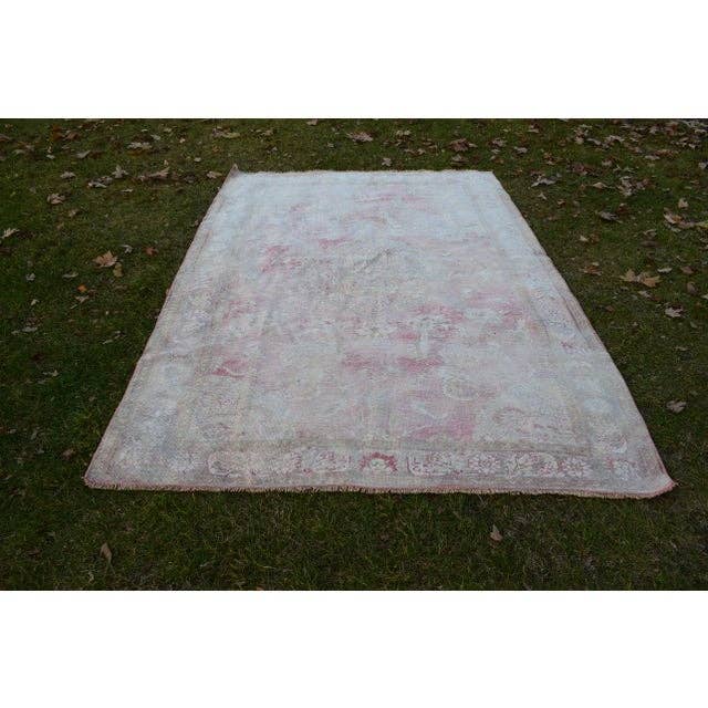 Vintage Turkish Rug 6'3'' x 8'10''