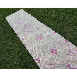 Vintage Turkish Runner Rug 2'7'' x 11'6''