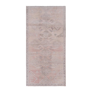 Vintage Turkish Karapinar Rug 5'1'' x 10'2''