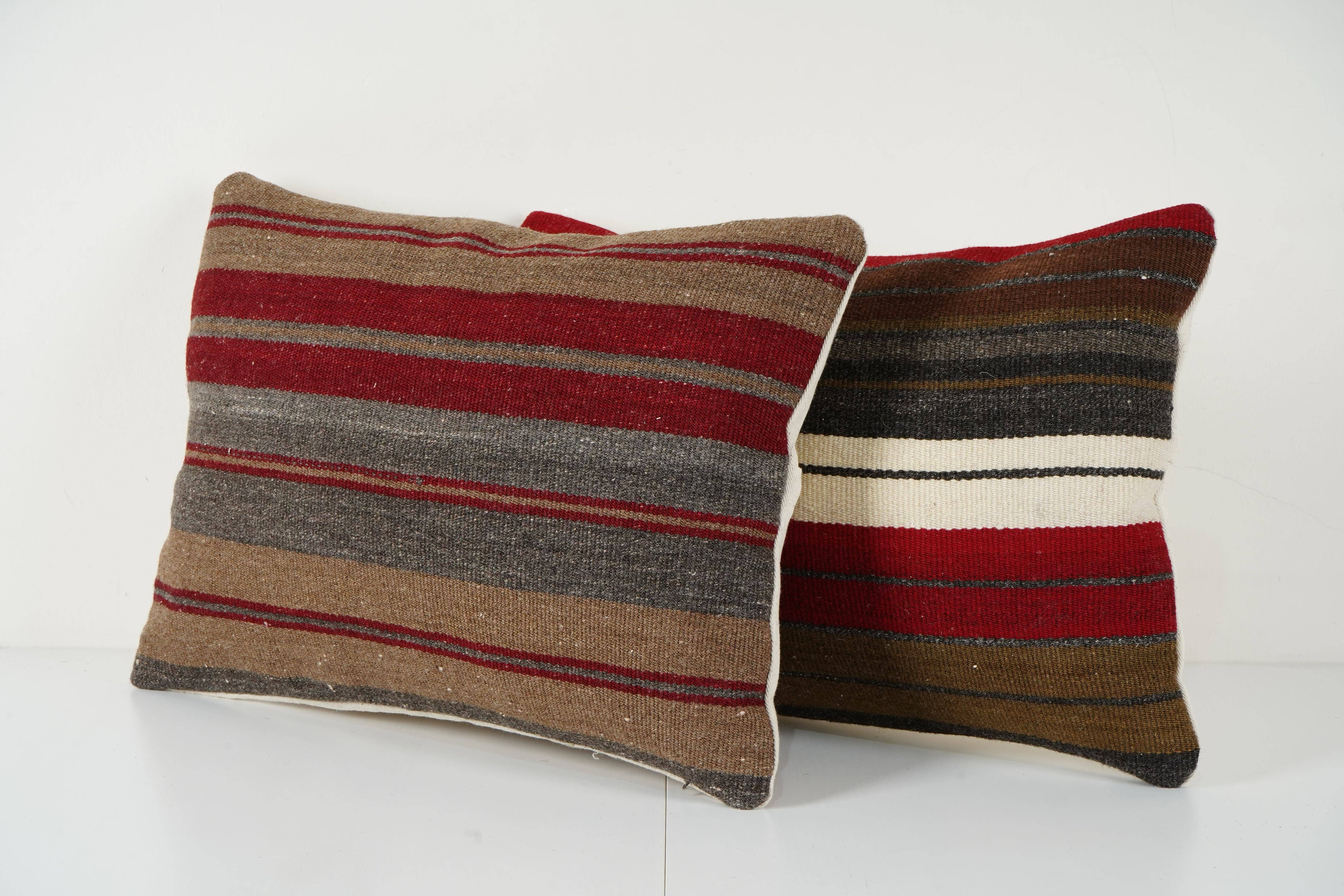 Kilim Pillow Cover Set of 2 | 14'' x 20''