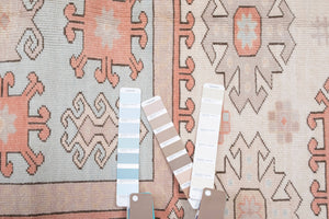 Vintage Oushak Rug 5'8'' x 7'8''