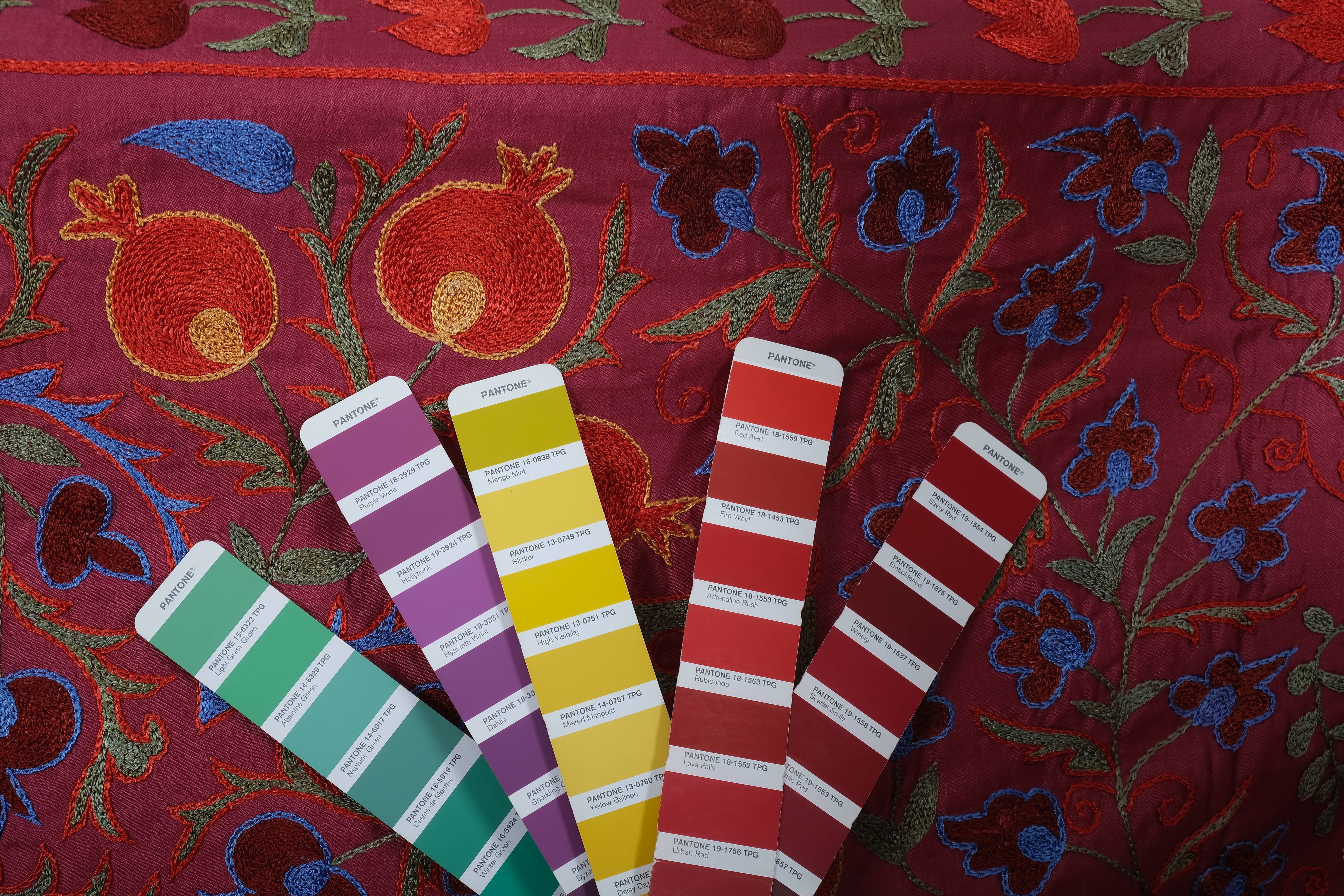 Silk Suzani Runner 3'1'' x 6'3''