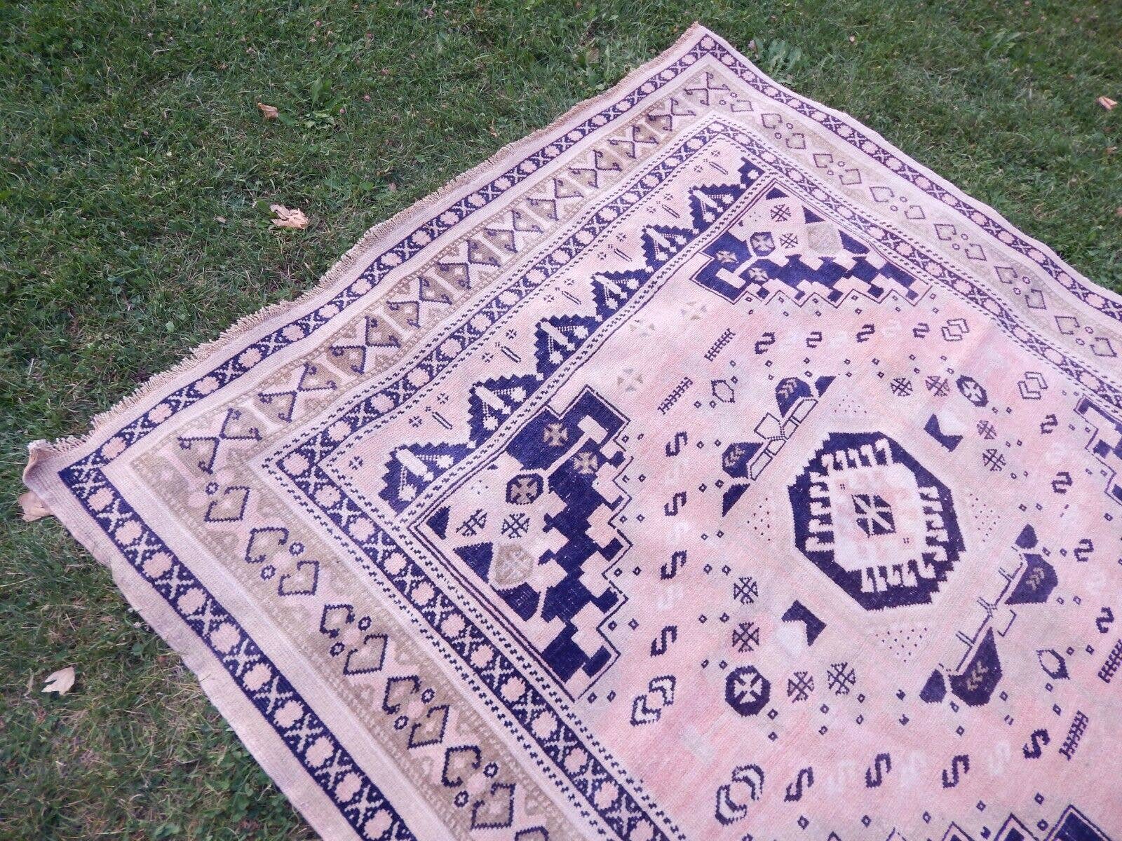 Vintage Turkish Rug 5'4'' x 11'3''