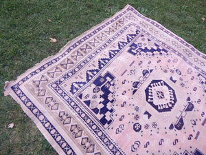 Vintage Turkish Rug 5'4'' x 11'3''