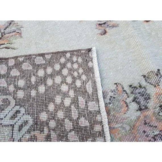 Vintage Oushak Rug 5'5'' x 8'10''