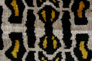 Silk Ikat Velvet Pillow Cover | 15'' x 45''