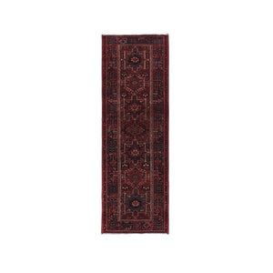 Vintage Turkish Anatolian Runner Rug 3'8'' x 10'8''