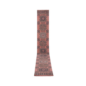 Vintage Turkish Runner Rug 2'6'' x 21'9''