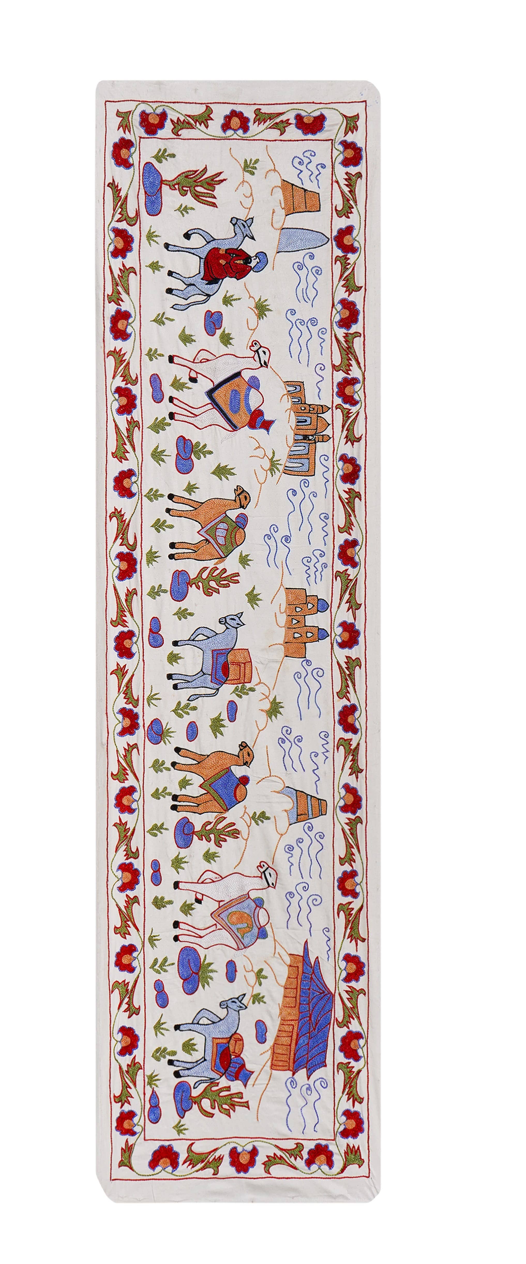 Camel Suzani Runner | 1'8'' x 6'