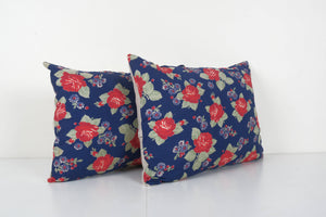 Uzbek Roller Printed Pillow Cover | 16'' x 24''