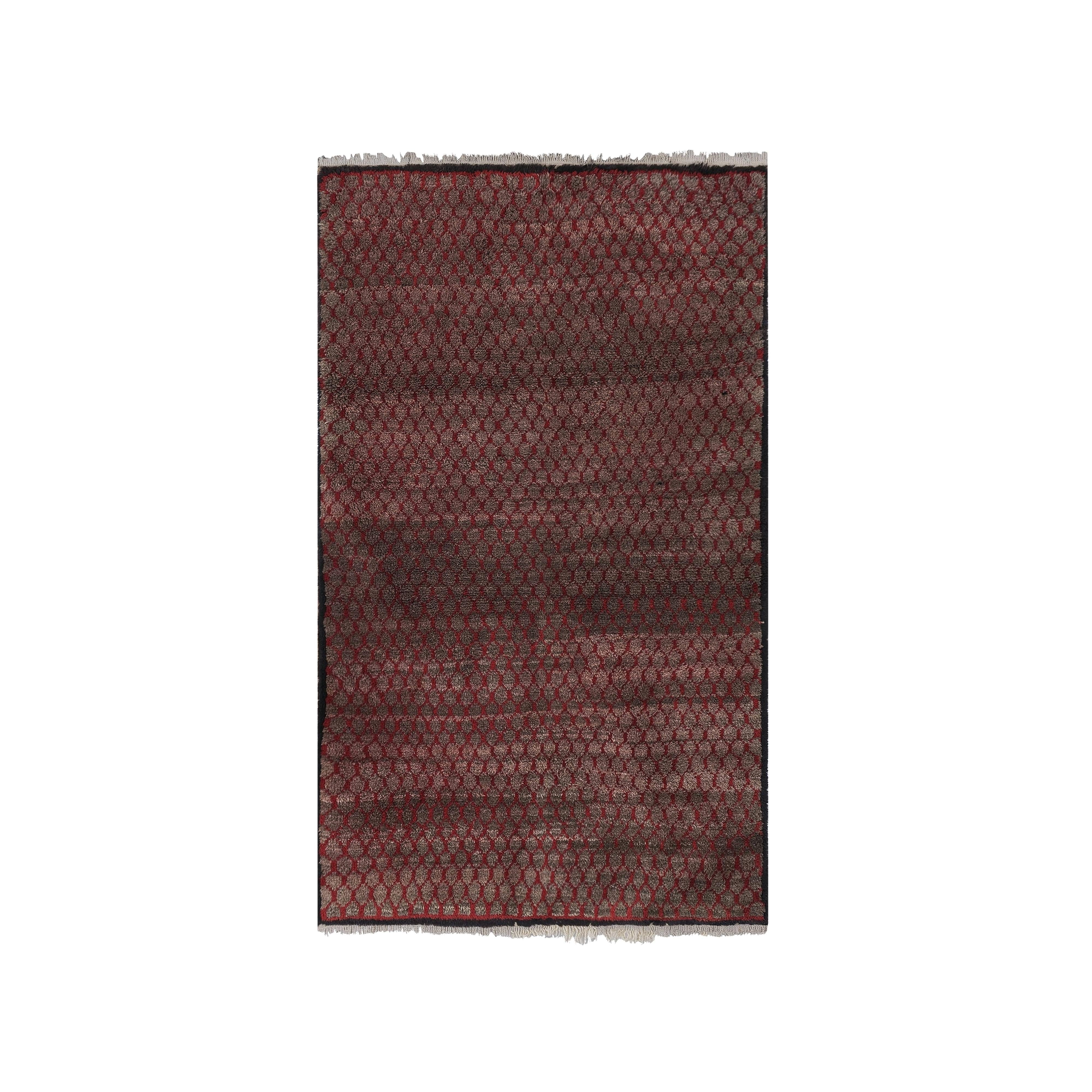 Vintage Turkish Tulu Rug 3'5'' x 5'9''