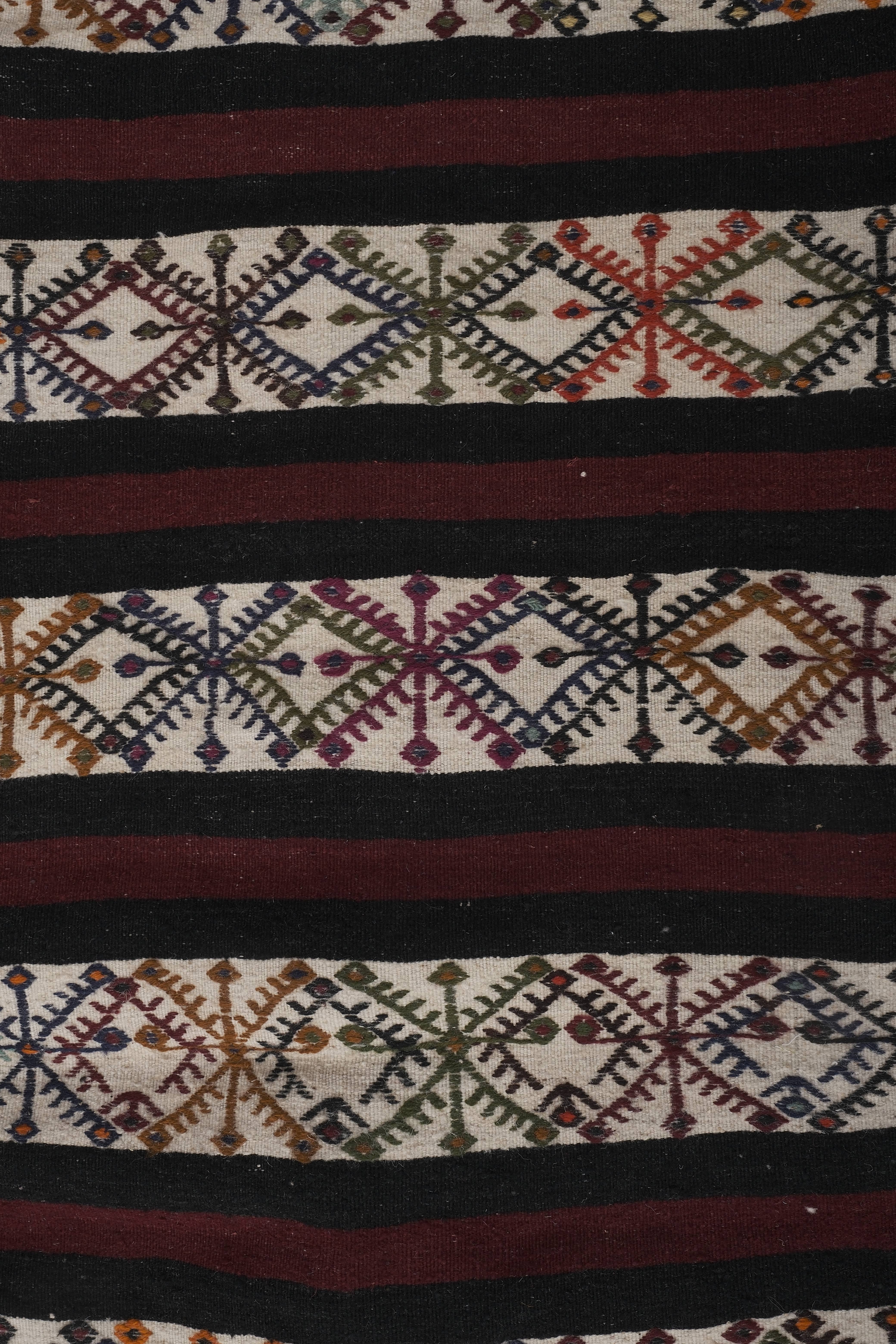 Vintage Turkish Kilim Runner 2'2'' x 15'2''