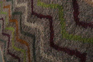 Vintage Turkish Tulu Rug 2'10'' x 7'