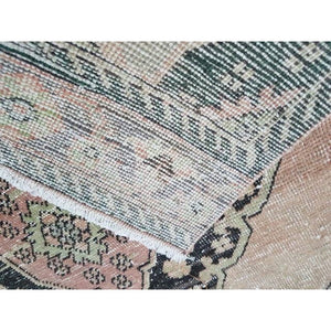 Vintage Turkish Anatolian Oushak Runner 3'8'' x 12'8''
