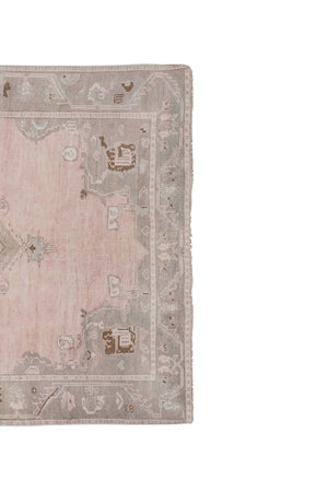 Vintage Oushak Rug 5'6'' x 8'7''