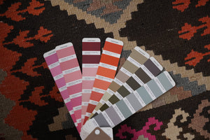 Vintage Turkish Kilim Runner 3'1'' x 12'6''