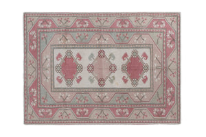 Vintage Turkish Rug 6'11'' x 10'