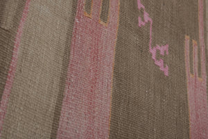 Vintage Sivas Kilim Runner 2'8'' x 12'6''